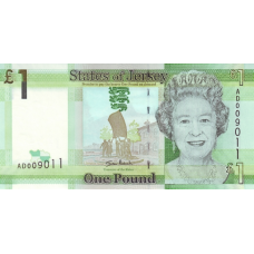 (293) Jersey P32a - 1 Pound (2010)